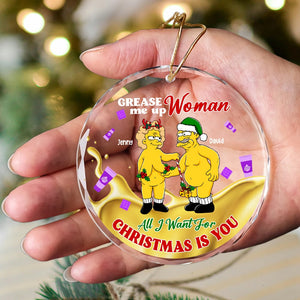 Personalized Gifts For Couple Christmas Ornament 02tgtn311024pa - Ornament - GoDuckee