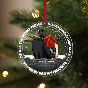 Couple, You Are By Far My Favorite, Personalized Ornament, Christmas Gifts For Couple, 02HUPO160923HH - Ornament - GoDuckee