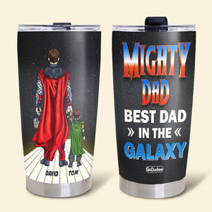 Father, Best Dad Ever, Personalized Tumbler, Gift For Dad, 02DNTN080423TM - Tumbler Cup - GoDuckee