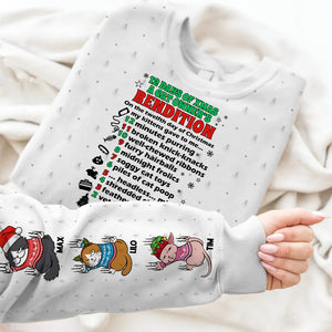Cats, 12 Days Of Xmas, Personalized 3D Shirt, Christmas Gift For Cat Lovers, 161123 - AOP Products - GoDuckee