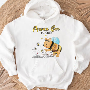 Personalized Gifts For Mom Shirt Mama Bee 061httn020424 - 2D Shirts - GoDuckee