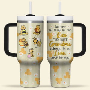 Personalized Gifts For Grandma Tumbler The Best Grandma Belongs To Us 03htqn270224 - Tumbler Cups - GoDuckee