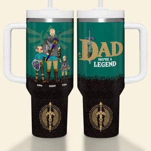 Personalized Gifts For Dad Tumbler 08hudt150424hg Father's Day - Tumbler Cups - GoDuckee
