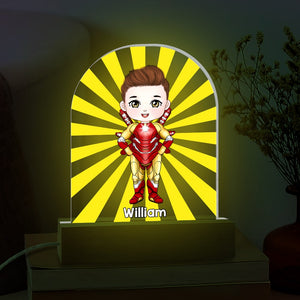 Kids-Personalized 3D Led Light- Gift For Kids- PW-03naqn111223pa - Led Night Light - GoDuckee