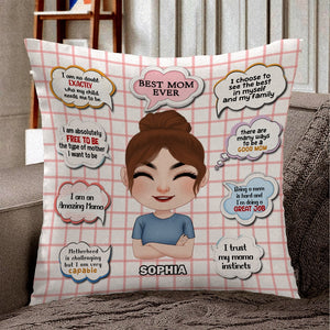 Mother, There Are Many Ways To Be A Good Mom, Personalized Pillow, Gift For Mother - Pillow - GoDuckee