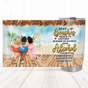 Best Beaches Here's To Another - Gift For Friend-Personalized Tumbler - Tumbler Cup - GoDuckee