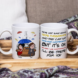 Because I like Maintaining You, Personalized Coffee Mug, Gifts For Couple, Valentine Gifts, 02HTPO251123HH - Coffee Mug - GoDuckee