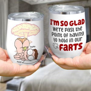 We're Past The Point Of Having To Hold In Our Farts-Personalized Coffee Mug-Gift For Couples- Funny Couple Mug - Coffee Mug - GoDuckee