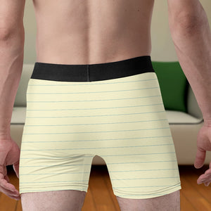 Personalized Gifts For Men Boxers Pencil Is Huge - Boxers & Briefs - GoDuckee