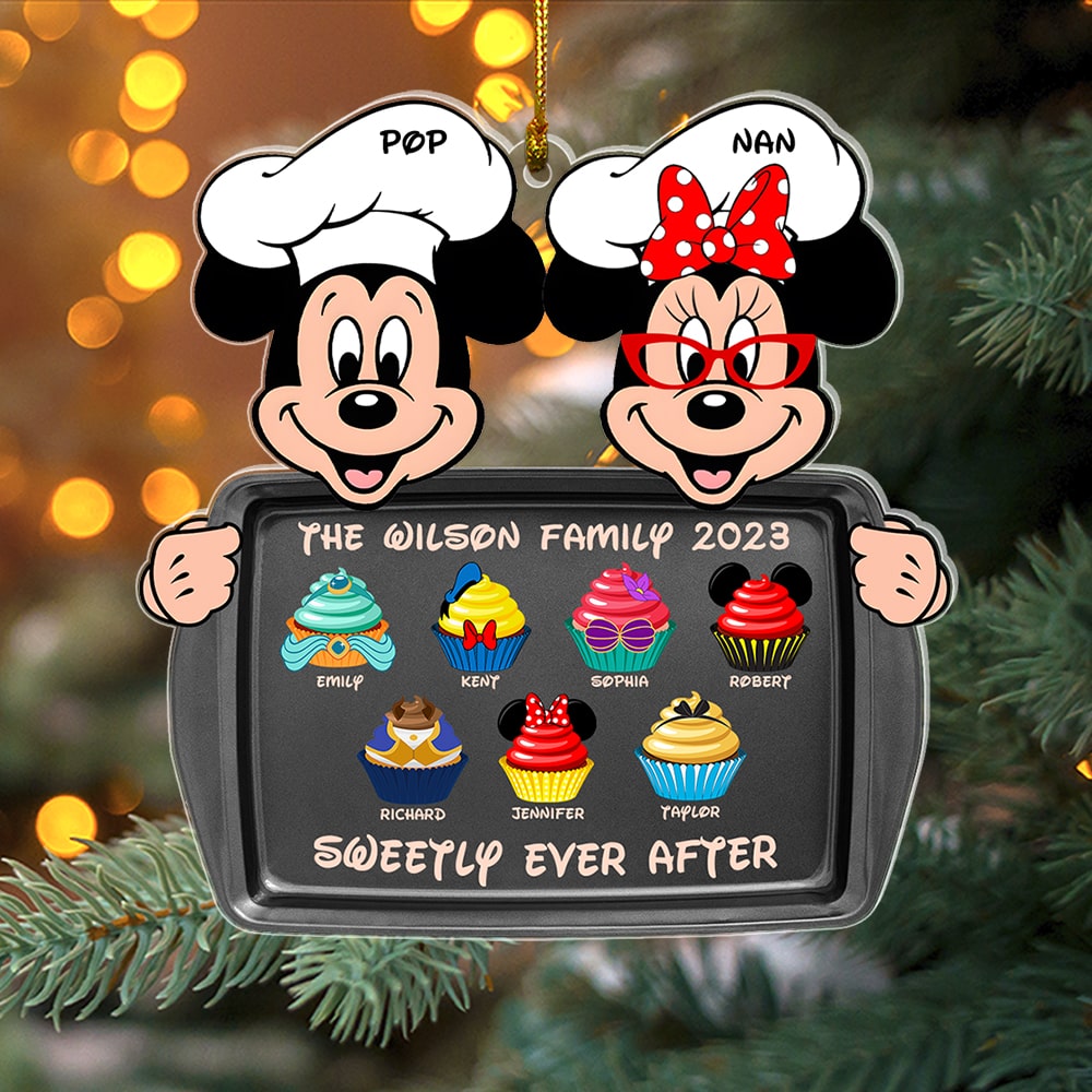 Sweetly Ever After- Personalized Acrylic Ornament- Gift For Family- PW17-AONMT-01htqn301023 - Ornament - GoDuckee