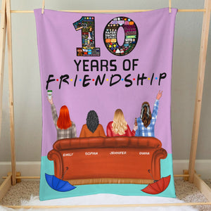 Friendship- Personalized Blanket-02huqn251123hg - Blanket - GoDuckee