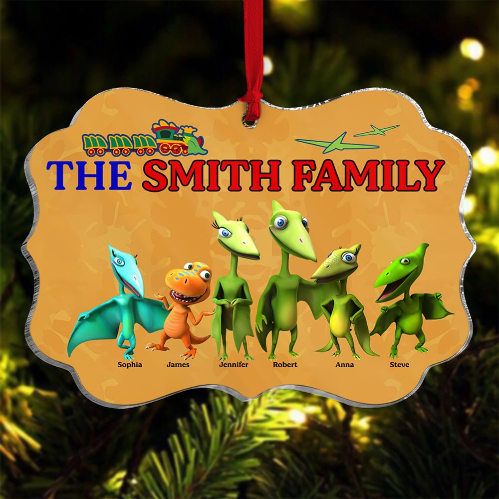 Christmas Ornament, Personalized Family Ornament, Family Tree Ornament, Gifts for Family, 01OHPO241123 - Ornament - GoDuckee