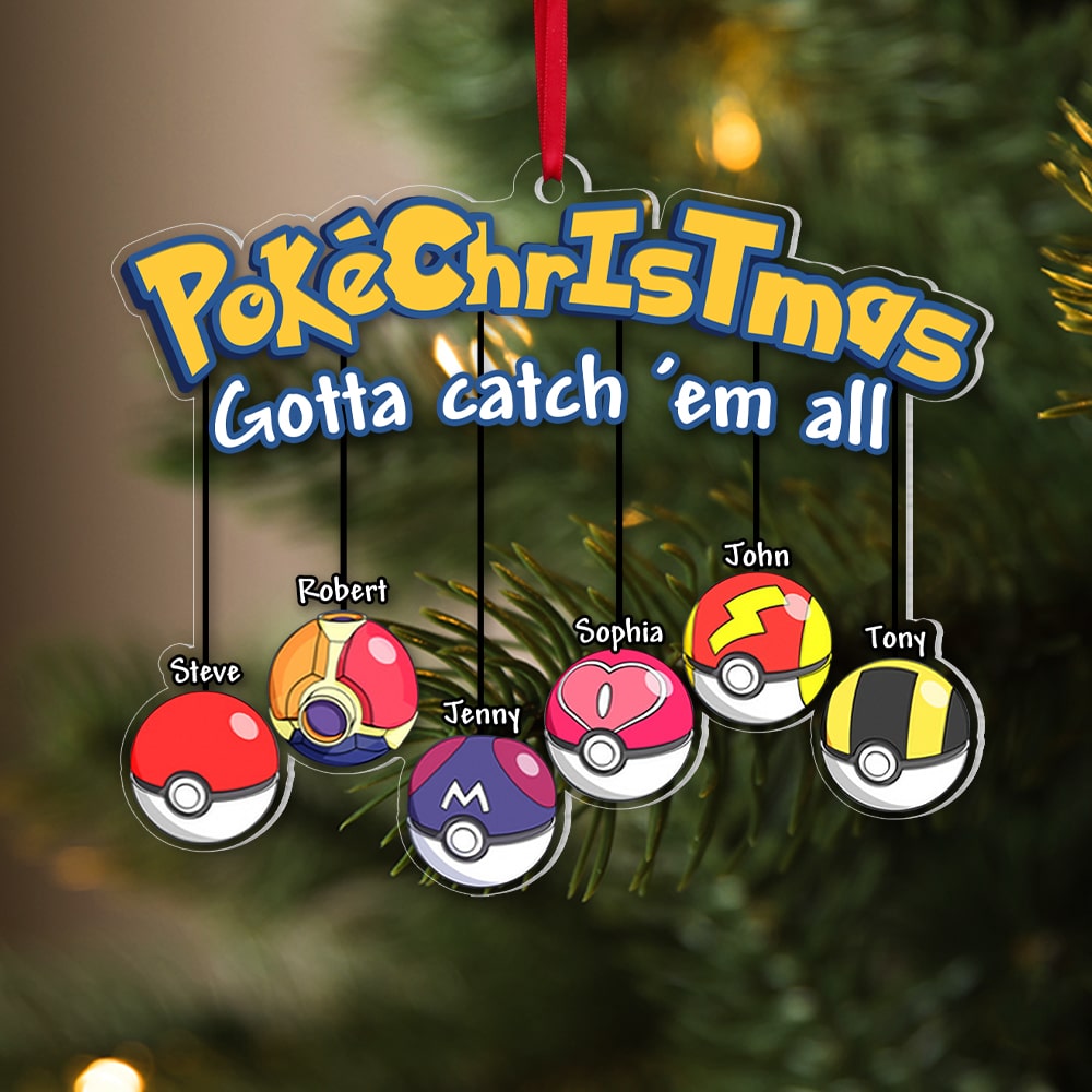 Personalized Family Ornament, Christmas Gifts For Family, 01OHPO011123 - Ornament - GoDuckee