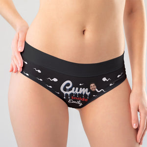 Custom Photo Gifts For Wife Women's Briefs Inside - Boxers & Briefs - GoDuckee