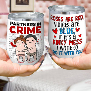 If It's A Kinky Mess I Want To Do It With You-Gift For Couple-Personalized Coffee Mug- Funny Couple Mug - Coffee Mug - GoDuckee