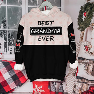 Best Grandma Ever - Personalized 3D AOP Shirt 3DAP-02qhqn180923 - AOP Products - GoDuckee