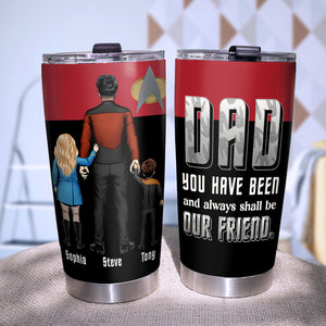 Father, The Best Dad, Personalized Tumbler, Gifts For Dad, 01DNPO130523HH - Tumbler Cup - GoDuckee