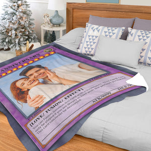 The Couple, If You Are Deeply In Love With The Person Pictured, Personalized Blanket, Gift For Couple, 02NAPO301123 - Blanket - GoDuckee