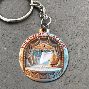 Custom Photo Gifts For Ballet Lovers Keychain 01tgtn080125 - Keychains - GoDuckee
