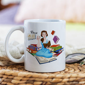 Year Of Books, Personalized Book Mug, Book Lover Gift, Custom Coffee Mug, 07HUPO301123PA - Coffee Mug - GoDuckee