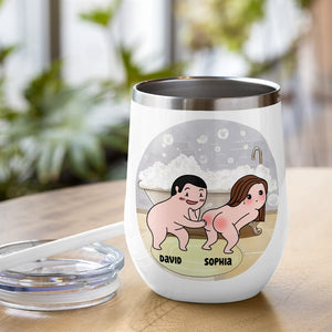 Love You And Your Tooty Booty-Gift For Couple-Personalized Coffee Mug-Funny Couple - Coffee Mug - GoDuckee