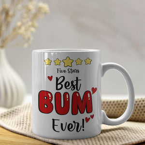 Best Bum Ever, Personalized Couple Mug, Gift For Couple - Coffee Mug - GoDuckee