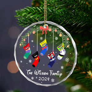 Personalized Gifts For Family Christmas Ornament 02natn0108024 - Ornament - GoDuckee