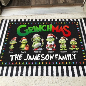 Family-Personalized Door Mat- Christmas Gift For Family- Family Door Mat-GO1DOR-04acqn141023 - Doormat - GoDuckee