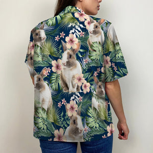 Custom Photo, Personalized Rabbit Hawaiian Shirt, Gift For Rabbit Lovers - Hawaiian Shirts - GoDuckee