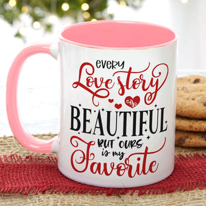 Couple, Every Love Story, Personalized Mug, Christmas Gifts For Couple - Coffee Mug - GoDuckee