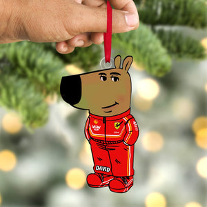 Personalized Funny Gifts For Racing Lover Christmas F1 Ornament 03ohtn261124