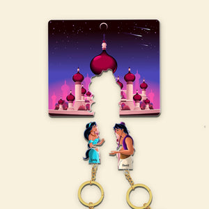 Personalized Gifts for Couple, Romantic Couple Key Holder 02toqn260824 - Key Holder - GoDuckee