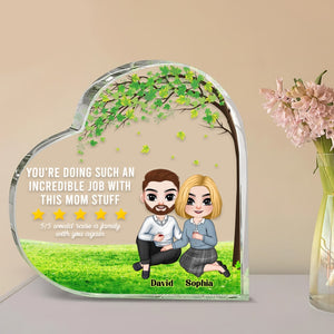 You're Doing Such An Incredible Job - Personalized Plaque - Gift For Couple - Decorative Plaques - GoDuckee