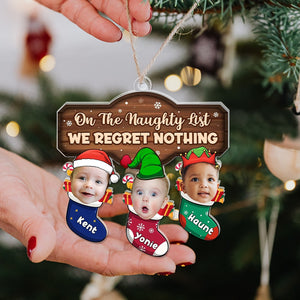 Custom Photo Gifts For Kids Christmas Ornament 02xqlu291024 - Ornament - GoDuckee