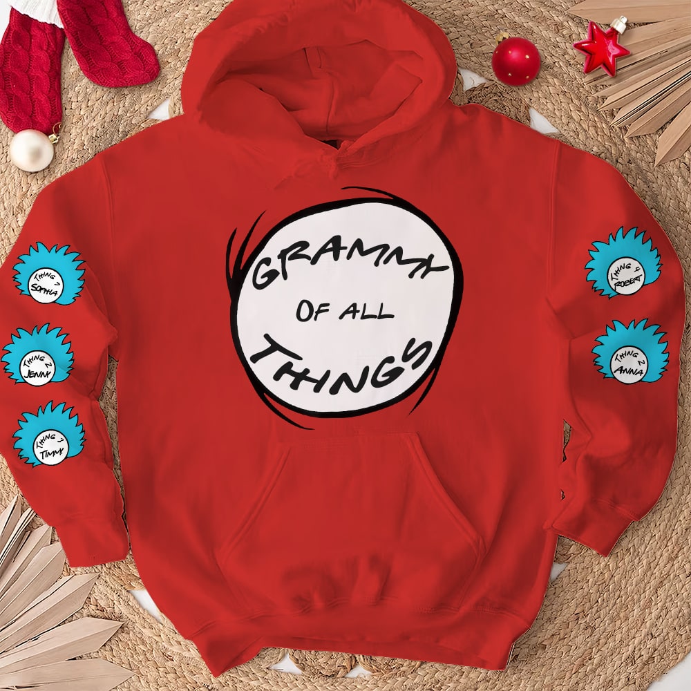 Grandma, Grammy Of All Things, Personalized 3D Shirt, Christmas Gifts For Grandmother, 03OHPO180923 - AOP Products - GoDuckee