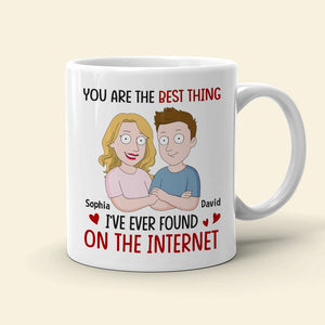 Couple, You Are The Best Thing, Personalized Mug, Gift For Couple, 04NATN130723HH - Coffee Mug - GoDuckee