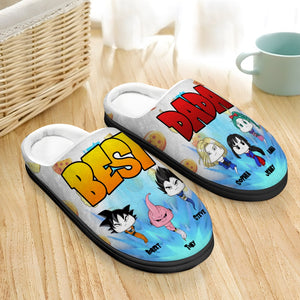 Father, Best Dada, Personalized Home Slippers, Christmas Gifts For Father, 06TOPO260923HA - Shoes - GoDuckee