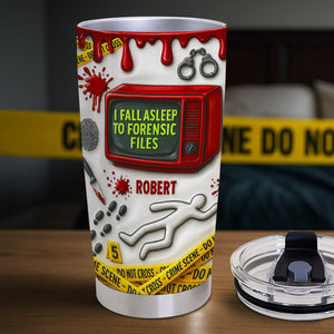Crime Scene Tumbler, Personalized Gifts For True Crime Fans 03totn090825 - Tumbler Cup - GoDuckee