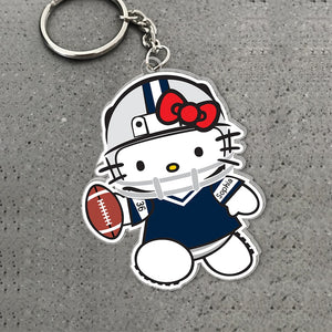 American Football-Personalized Keychain-03acqn020823 - Keychains - GoDuckee
