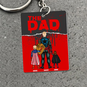 Supes Keychain Personalized Gifts For Dad 02totn154025hg - Keychains - GoDuckee
