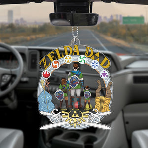 Personalized Gifts For Dad Car Ornament 02HUQN160524HG - Ornaments - GoDuckee