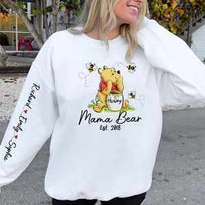 Personalized Gifts For Mom Sweatshirt Mama Bear 05htqn160324 - 3D Shirts - GoDuckee