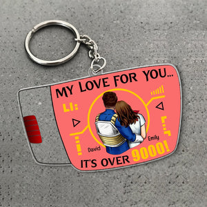 My Love For You- 01dnqn240623hh Personalized Keychain - Keychains - GoDuckee