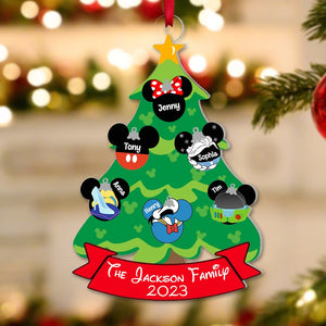 Personalized Family Ornament, Christmas Gifts For Family, 03QHPO211023 - Ornament - GoDuckee