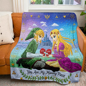 Adventure Couple Blanket Personalized Gifts For Couple 02natn200625 - Blanket - GoDuckee