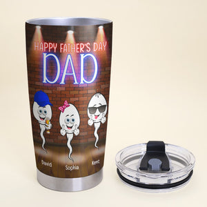 Happy Father's Day- Gift For Dad- Personalized Tumbler-Father's Day Tumbler - Tumbler Cup - GoDuckee