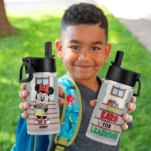 I'm All Ears For Learning, Personalized Kid Tumbler, Gift For Couple, 03DNTN270623 - Kid Tumbler - GoDuckee