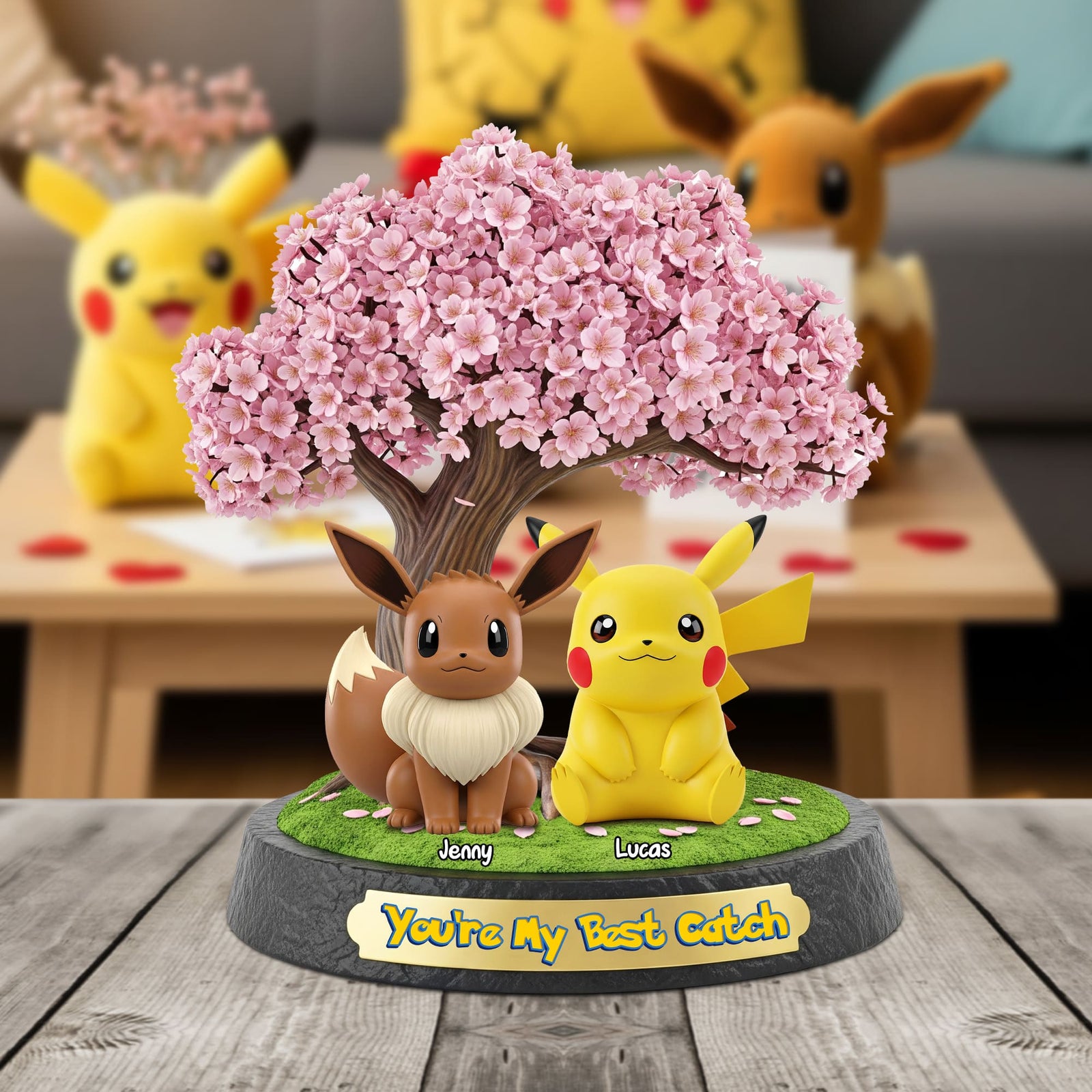 You're My Best Catch Personalized Gifts For Couple Plaque 02natn030725 - Shaped Plaques - GoDuckee