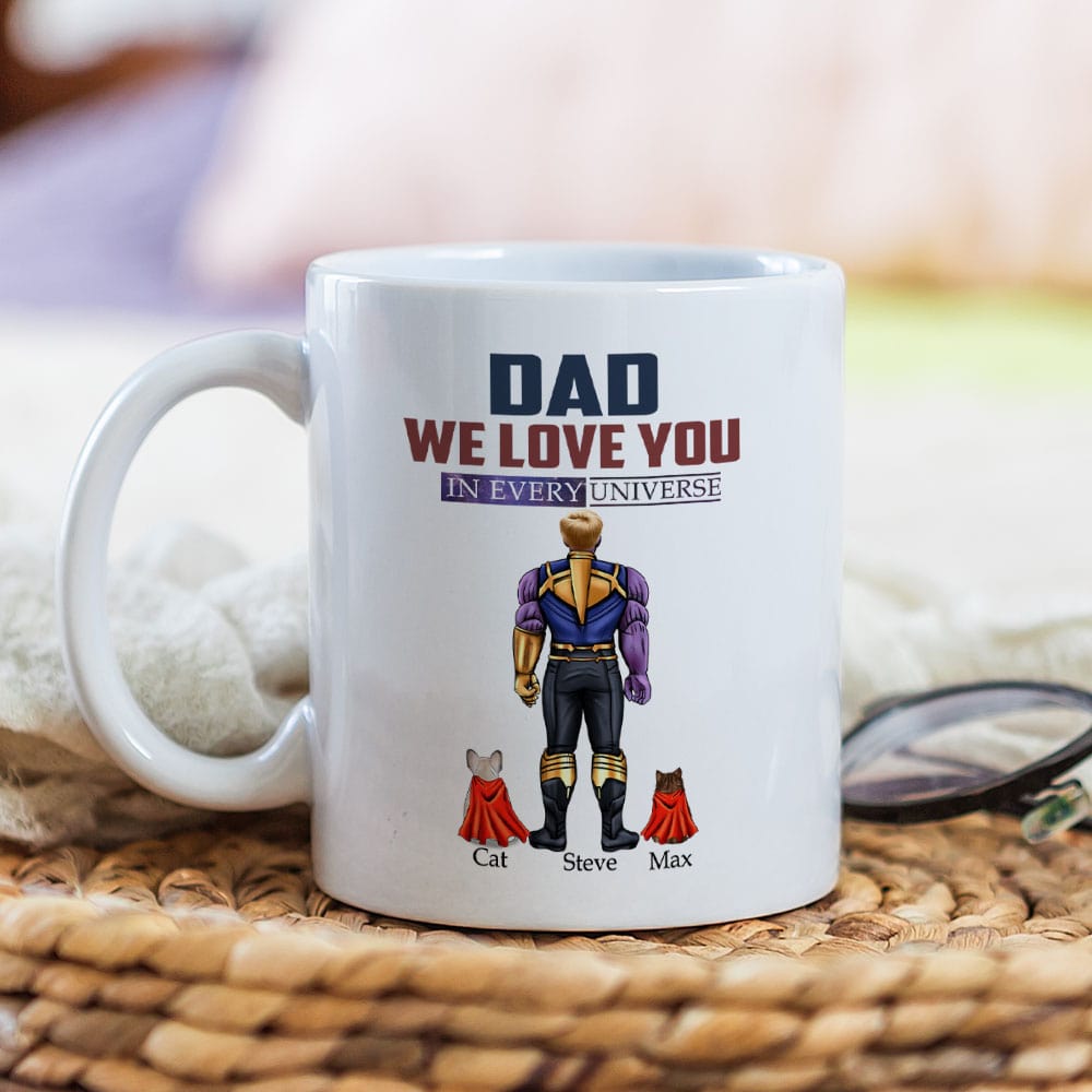 Father, Dad I Love You, Personalized Mug, Gifts For Dad, 03DNPO060523TM - Coffee Mug - GoDuckee