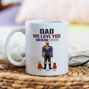 Father, Dad I Love You, Personalized Mug, Gifts For Dad, 03DNPO060523TM - Coffee Mug - GoDuckee